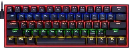 Клавиатуры Redragon Fizz (Redragon Melt-Gold, черный/красный) [72595, 6950376725950]
