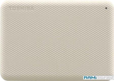 Внешние накопители Toshiba Canvio Advance 1TB HDTCA10EW3AA (бежевый) [HDTCA10EW3AA]