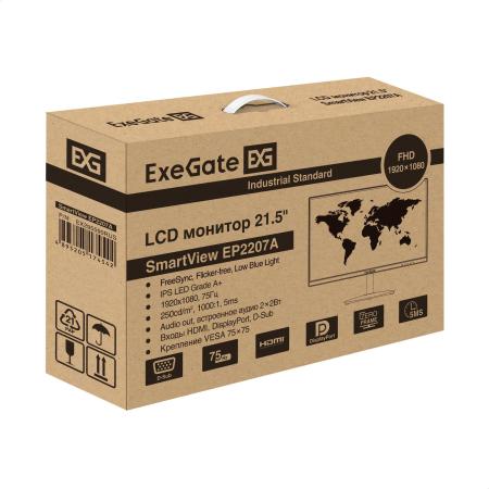 Мониторы ExeGate SmartView EP2207A EX295590RUS [EX295590RUS, 4895205174542]