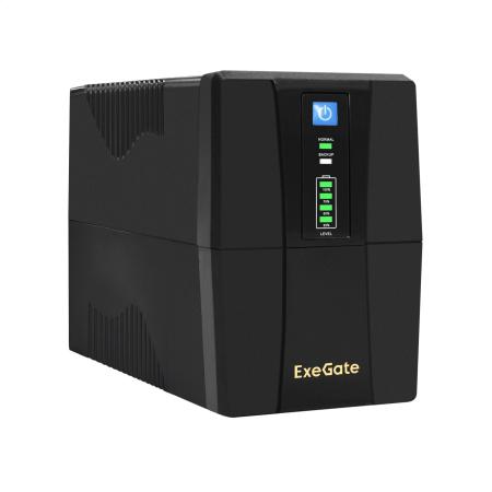 Источники бесперебойного питания ExeGate SpecialPro UNB-600.LED.AVR.2SH.RJ.USB EX292764RUS [EX292764RUS]
