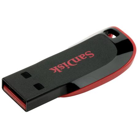 USB Flash SanDisk Cruzer Blade Black 128GB (SDCZ50-128G-B35)