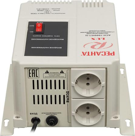 Стабилизаторы, сетевые фильтры, удлинители Ресанта Lux АСН-1000Н/1-Ц [63/6/14]