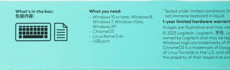 Клавиатуры Logitech K120 920-002583 (нет кириллицы) [920-002583]