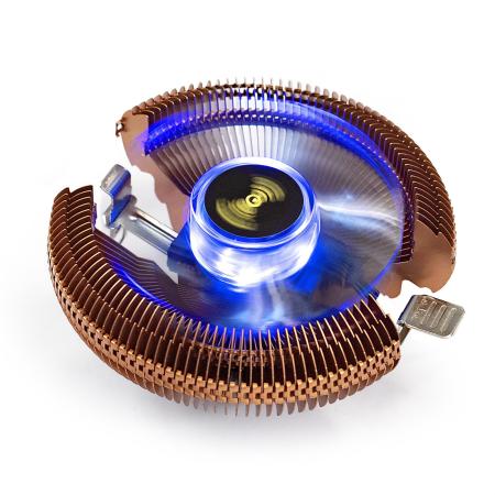 Системы охлаждения ExeGate EE91-PWM.Cu.BLUE EX286154RUS [EX286154RUS]