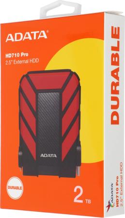 Внешние накопители ADATA HD710P 2TB (красный) [AHD710P-2TU31-CRD]