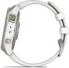 Умные часы и браслеты Garmin Fenix 8 43мм (серебристый, белый ремешок) [010-02903-00]