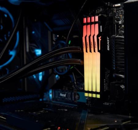 Оперативная память Kingston FURY Beast RGB 8ГБ DDR5 6000МГц KF560C36BBEA-8 [KF560C36BBEA-8]