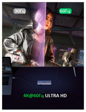 USB-хабы и док-станции Ugreen CM511 60383 [60383]