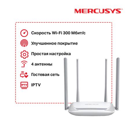 Беспроводные маршрутизаторы Mercusys MW325R v2 [MW325R]