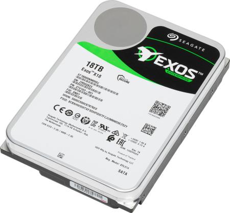 Жесткие диски Seagate Exos X18 18TB ST18000NM004J [ST18000NM004J]