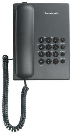 Проводные телефоны Panasonic KX-TS2350RUB (черный) [KX-TS2350RUB]
