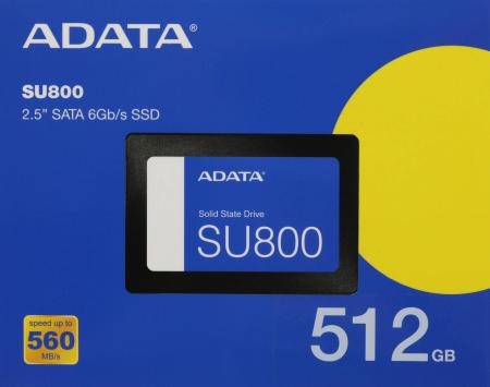 SSD ADATA Ultimate SU800 512GB ASU800SS-512GT-C [ASU800SS-512GT-C]