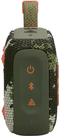 Беспроводные и портативные колонки JBL Go 4 (камуфляж) [JBLGO4SQUAD, 1200130009488]
