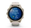 Умные часы и браслеты Garmin Fenix 8 Sapphire 43мм (золотистый, дымчато-серый ремешок) [010-02903-11]