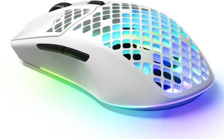Мыши SteelSeries Aerox 3 Wireless 2022 Edition Snow [62608]