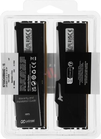 Оперативная память Kingston FURY Beast RGB 2x8ГБ DDR5 5600 МГц KF556C40BBAK2-16 [KF556C40BBAK2-16]