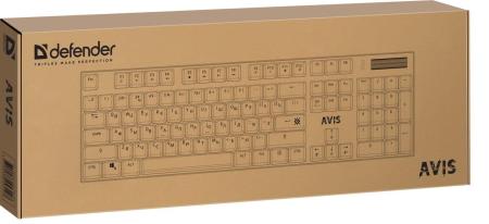 Клавиатуры Defender Avis GK-312 [45312, 4714033453127]