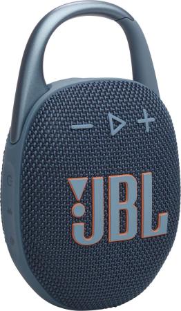 Беспроводные и портативные колонки JBL Clip 5 (темно-синий) [JBLCLIP5BLU, 1200130010187]