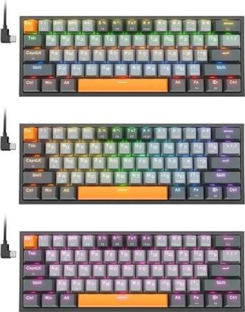 Клавиатуры Redragon Fizz Pro (черный/серый) [72601, 6950376726018]