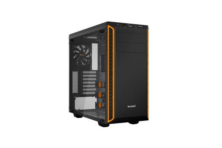Корпуса be quiet! Pure Base 600 с окном (черный/оранжевый) с окном [BGW20]