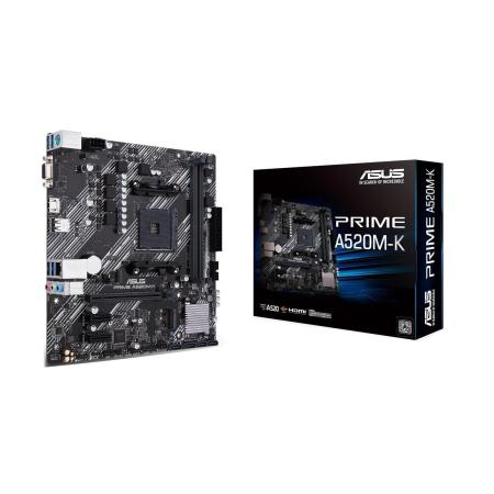 Материнские платы ASUS Prime A520M-K