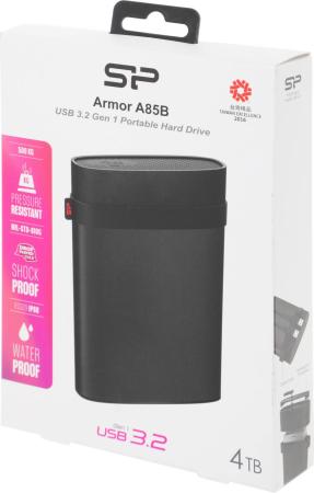 Внешние накопители Silicon-Power Armor A85B 4TB SP040TBPHD85BS3K [SP040TBPHD85BS3K]