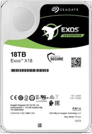Жесткие диски Seagate Exos X18 12TB ST12000NM004J [ST12000NM004J]