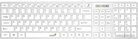 Клавиатуры Genius SlimStar 126 (белый)