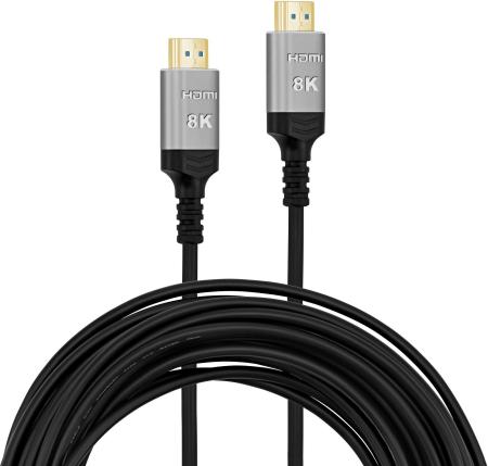 Кабели, адаптеры, разветвители Digma HDMI 2.1 AOC (10 м, черный) [1934170, 4630143141146, HDMI-AOC2.1-10]
