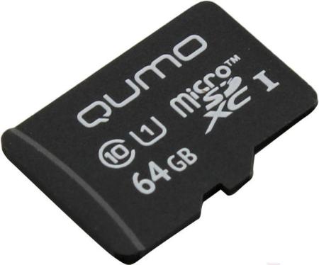 Карты памяти QUMO microSDXC QM64GMICSDXC10U1NA 64GB [QM64GMICSDXC10U1NA]