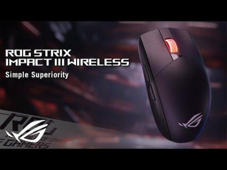 Мыши ASUS ROG Strix Impact III Wireless [90MP03D0-BMUA00]