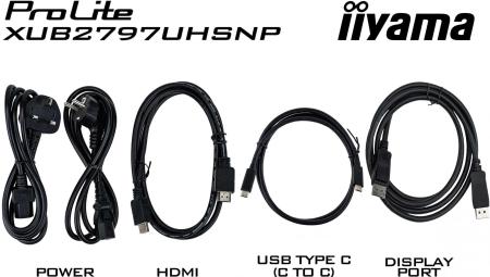 Мониторы iiyama ProLite XUB2797UHSNP-B1 [XUB2797UHSNP-B1, 4948570123810]