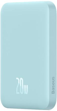 Портативные зарядные устройства Baseus Magnetic Wireless PPCX020003 6000mAh (голубой) [PPCX020003]