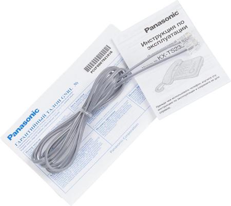 Проводные телефоны Panasonic KX-TS2352RUB (черный) [KX-TS2352RUB]