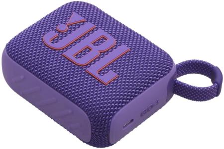 Беспроводные и портативные колонки JBL Go 4 (фиолетовый) [JBLGO4PUR, 1200130009471]