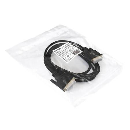 Кабели, адаптеры, разветвители ExeGate DVI Dual Link 1.8m [EX257294RUS] [EX257294RUS]