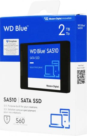 SSD WD Blue SA510 2TB WDS200T3B0A [WDS200T3B0A]