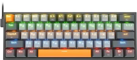 Клавиатуры Redragon Fizz (Redragon Red, черный/серый) [72599]