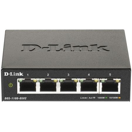 Коммутаторы D-Link DGS-1100-05V2/A1A