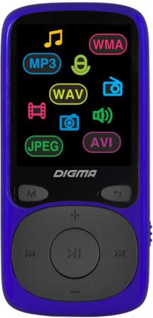 Плееры Digma B4 8GB (синий) [1132600]
