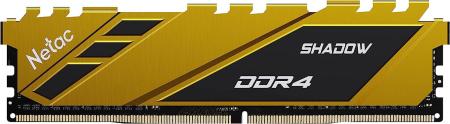 Оперативная память Netac Shadow 8ГБ DDR4 2666 МГц NTSDD4P26SP-08Y [NTSDD4P26SP-08Y]