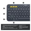 Клавиатуры Logitech Multi-Device K380 Bluetooth 920-007584 (черный) [920-007584]