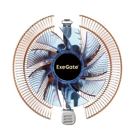 Системы охлаждения ExeGate EE91-PWM.Cu.BLUE EX286154RUS [EX286154RUS]