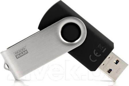 USB Flash GOODRAM UTS3 16GB (черный) [UTS3-0160K0R11] [UTS3-0160K0R11]