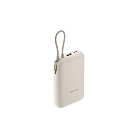 Портативные зарядные устройства Xiaomi Power Bank P15ZM 10000mAh (бежевый, международная версия) [BHR9072GL]