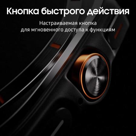 Умные часы и браслеты Samsung Galaxy Watch Ultra 47 мм LTE (черный титан) [SM-L705FDAACAU]