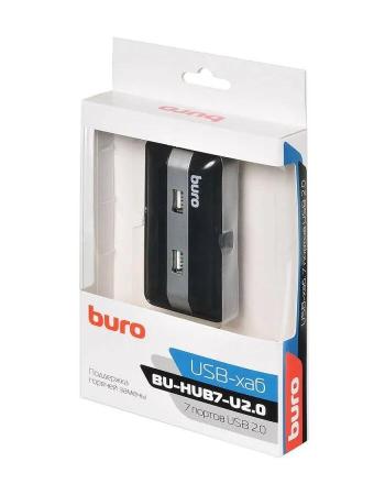 USB-хабы и док-станции Buro BU-HUB7-U2.0 [389738]