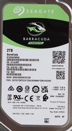 Жесткие диски Seagate Barracuda 2TB ST2000DM008 [ST2000DM008]