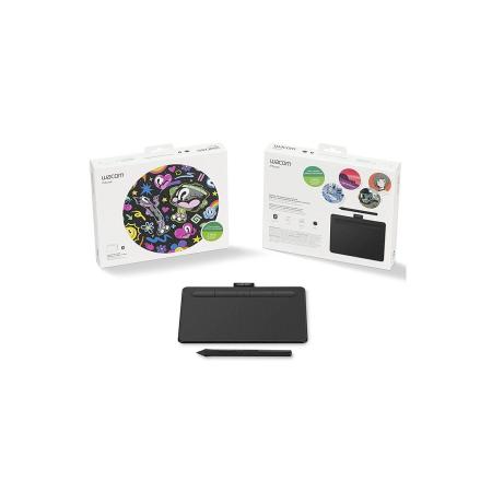 Графические планшеты Wacom Intuos CTL-4100WL (черный, маленький размер) [CTL-4100WLK-N]