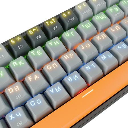 Клавиатуры Redragon Fizz (Redragon Red, черный/серый) [72599]